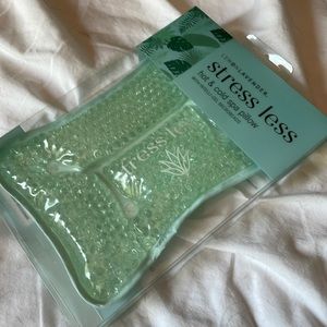 Stress less hot and cold spa pillow